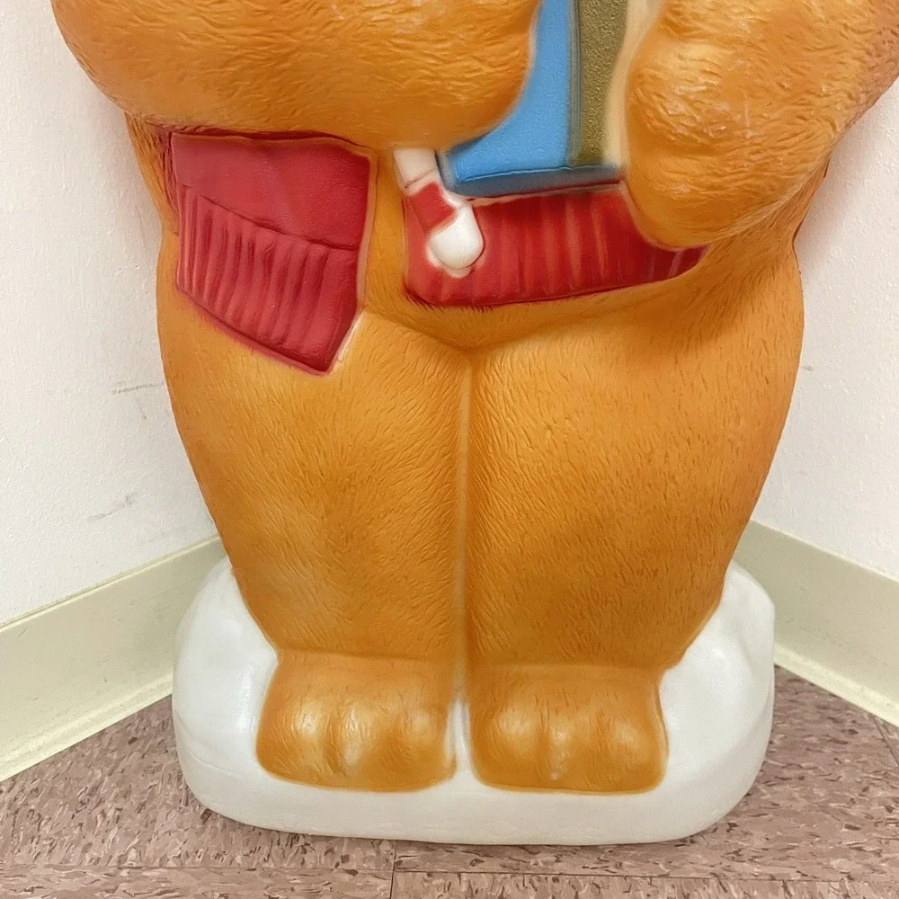 Teddy Bear Blow Mold Empire Christmas 35